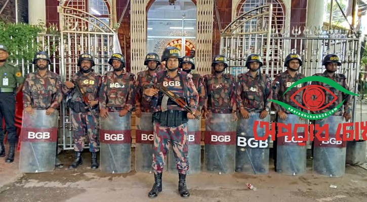 নিরাপত্তায় ৪৩০ প্লাটুন বিজিবি মোতায়েন
