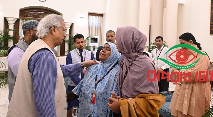 হাদির পরিবারের সঙ্গে প্রধান উপদেষ্টার সাক্ষাৎ