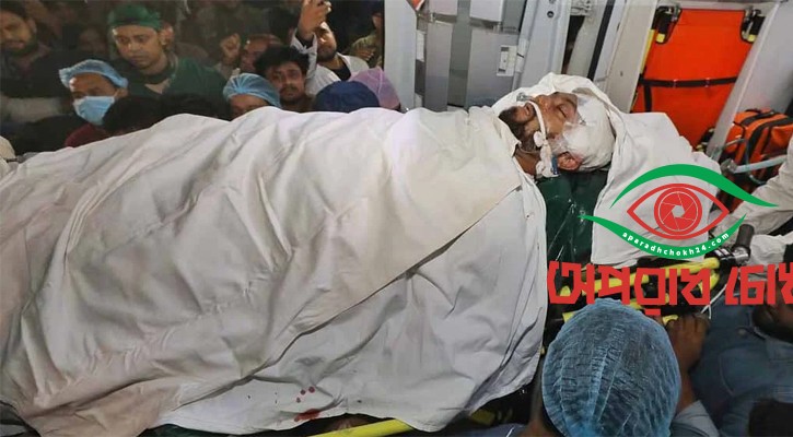 সিঙ্গাপুরে যাত্রা করল এয়ার অ্যাম্বুলেন্স