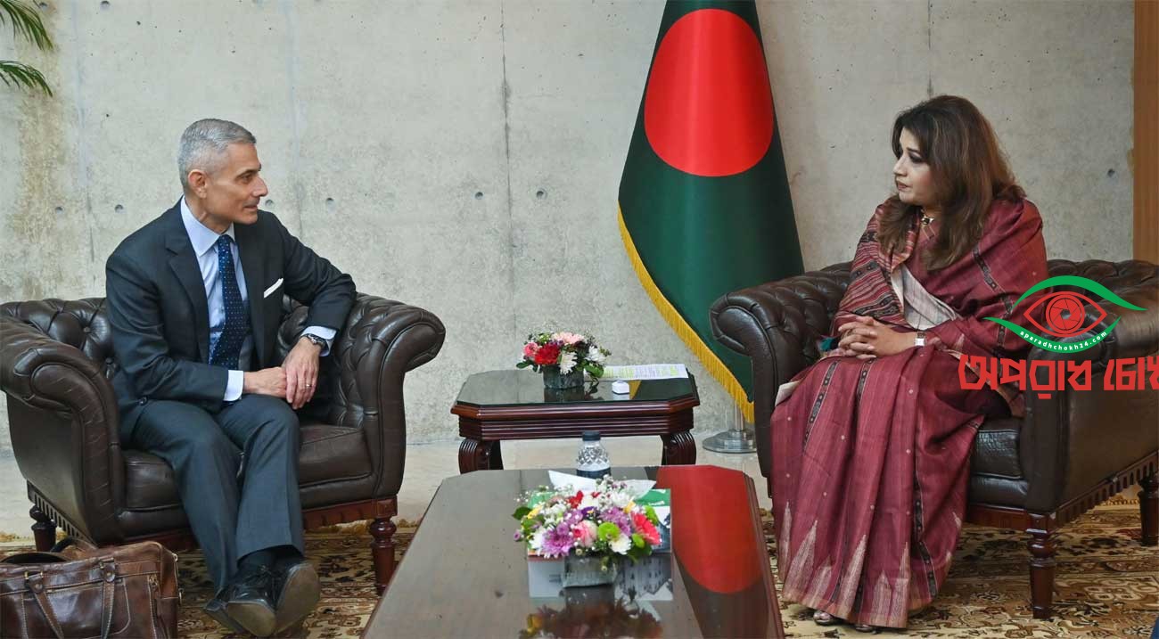 পররাষ্ট্র প্রতিমন্ত্রীর সঙ্গে পল কাপুরের বৈঠক