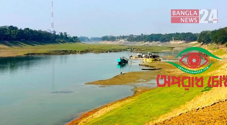 সুনামগঞ্জে সুরমা নদীতে সেতু হচ্ছে
