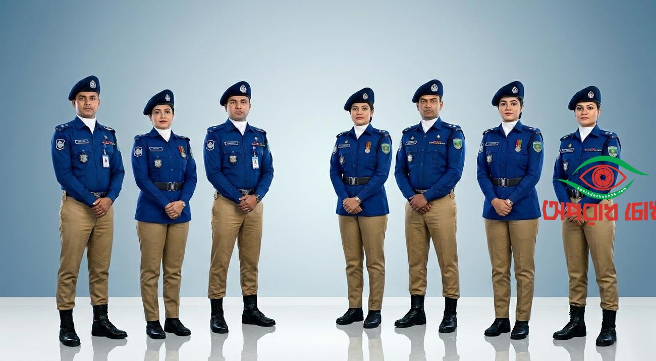পুলিশের নতুন ইউনিফর্ম