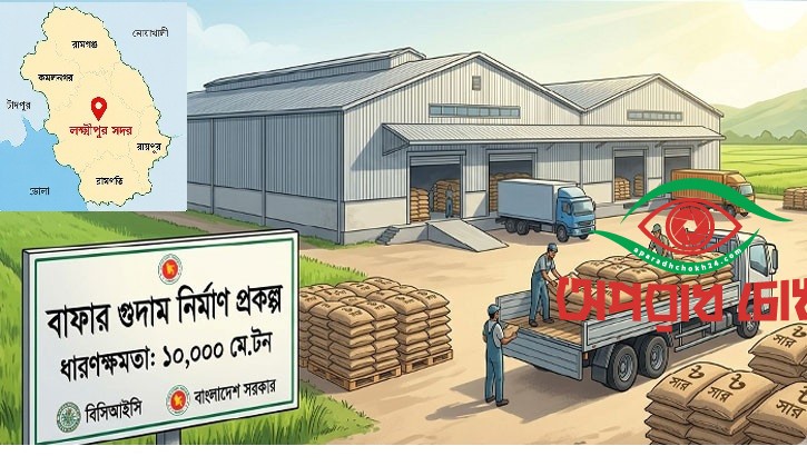  লক্ষ্মীপুরে হচ্ছে সারের গুদাম