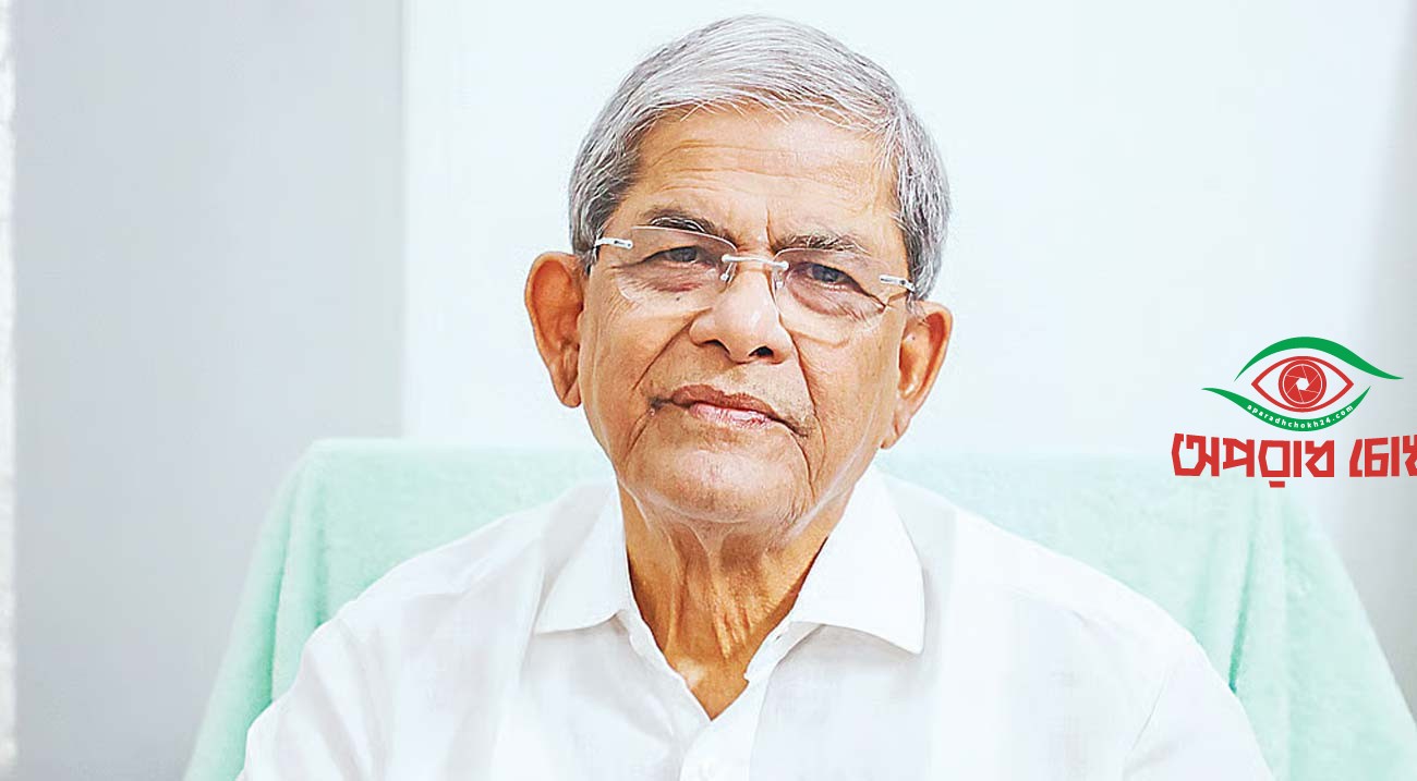 রাষ্ট্রপতি নির্বাচিত হচ্ছেন মির্জা ফখরুল, শুক্রবার শপথ