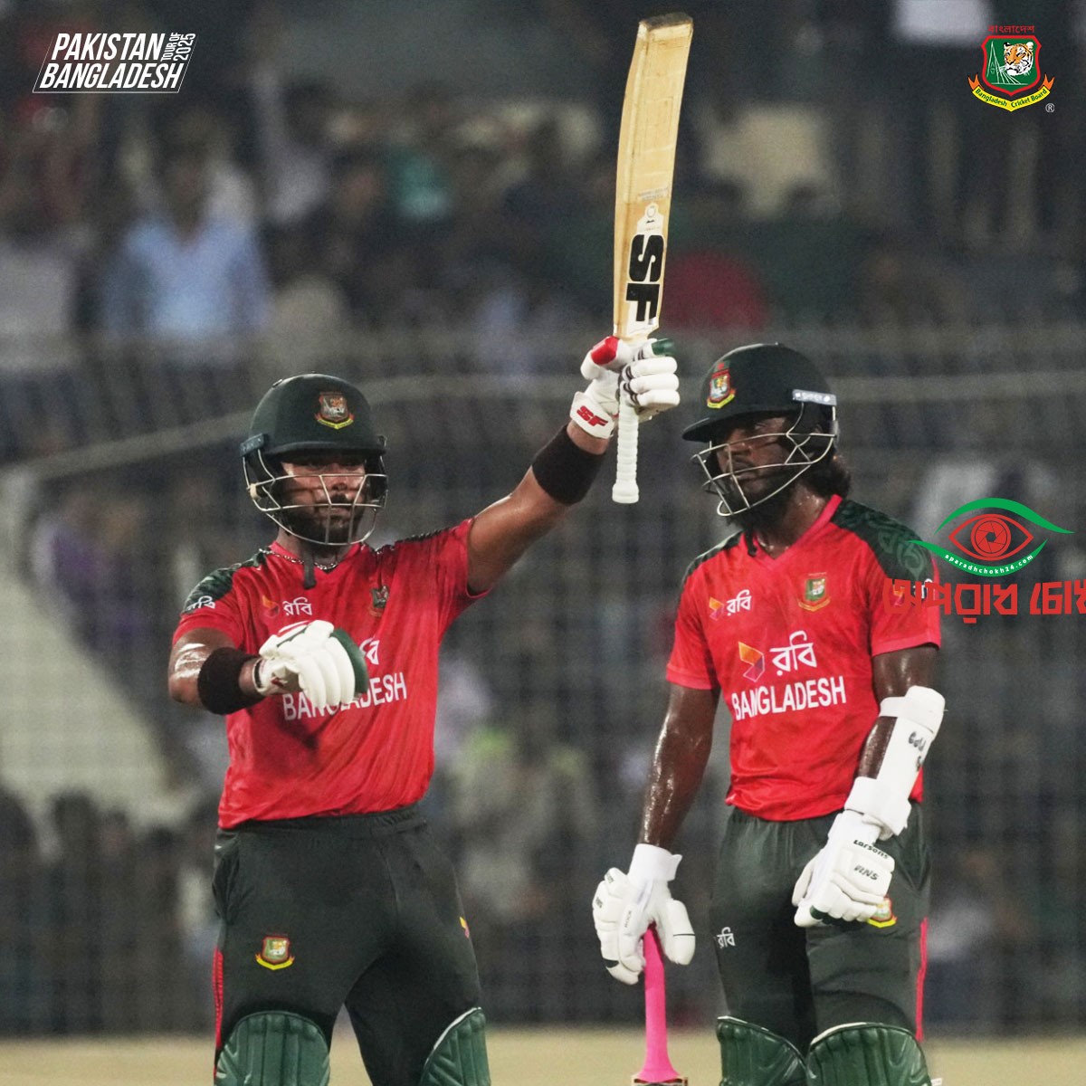 পাকিস্তানকে উড়িয়ে টি-টোয়েন্টি সিরিজ শুরু বাংলাদেশের