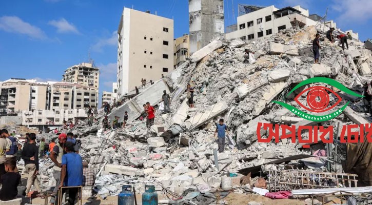 গাজা সিটিতে ব্যাপক হামলা