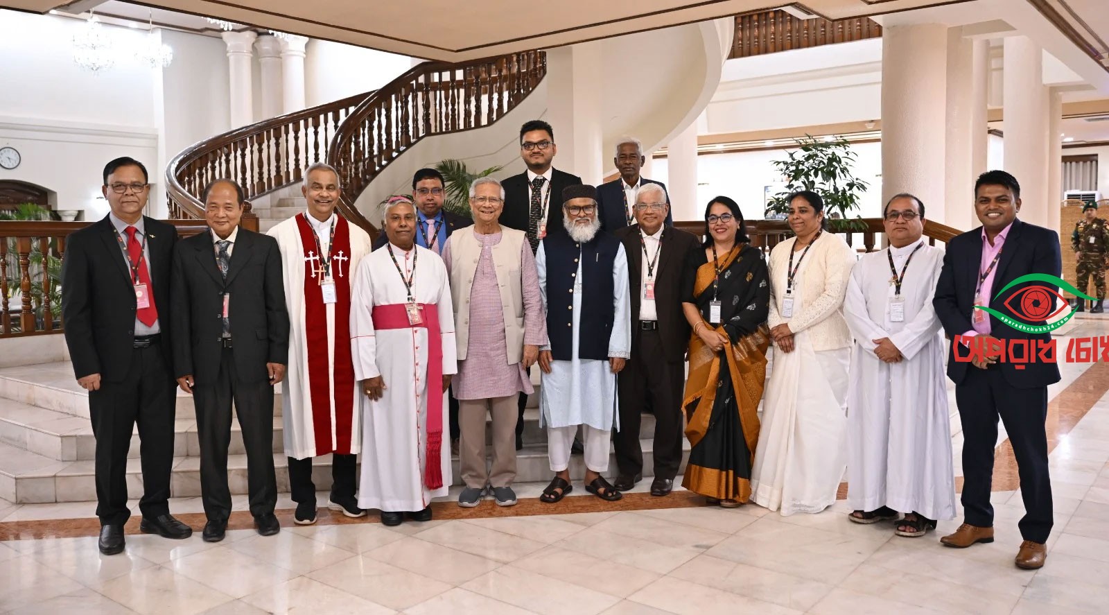 ধর্মীয় নেতাদের সঙ্গে প্রধান উপদেষ্টার শুভেচ্ছা বিনিময়