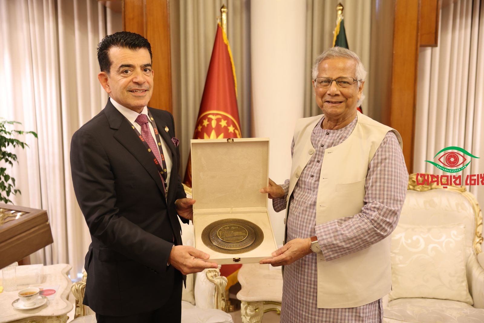 প্রধান উপদেষ্টার সঙ্গে আইসেস্কো মহাপরিচালকের বৈঠক 